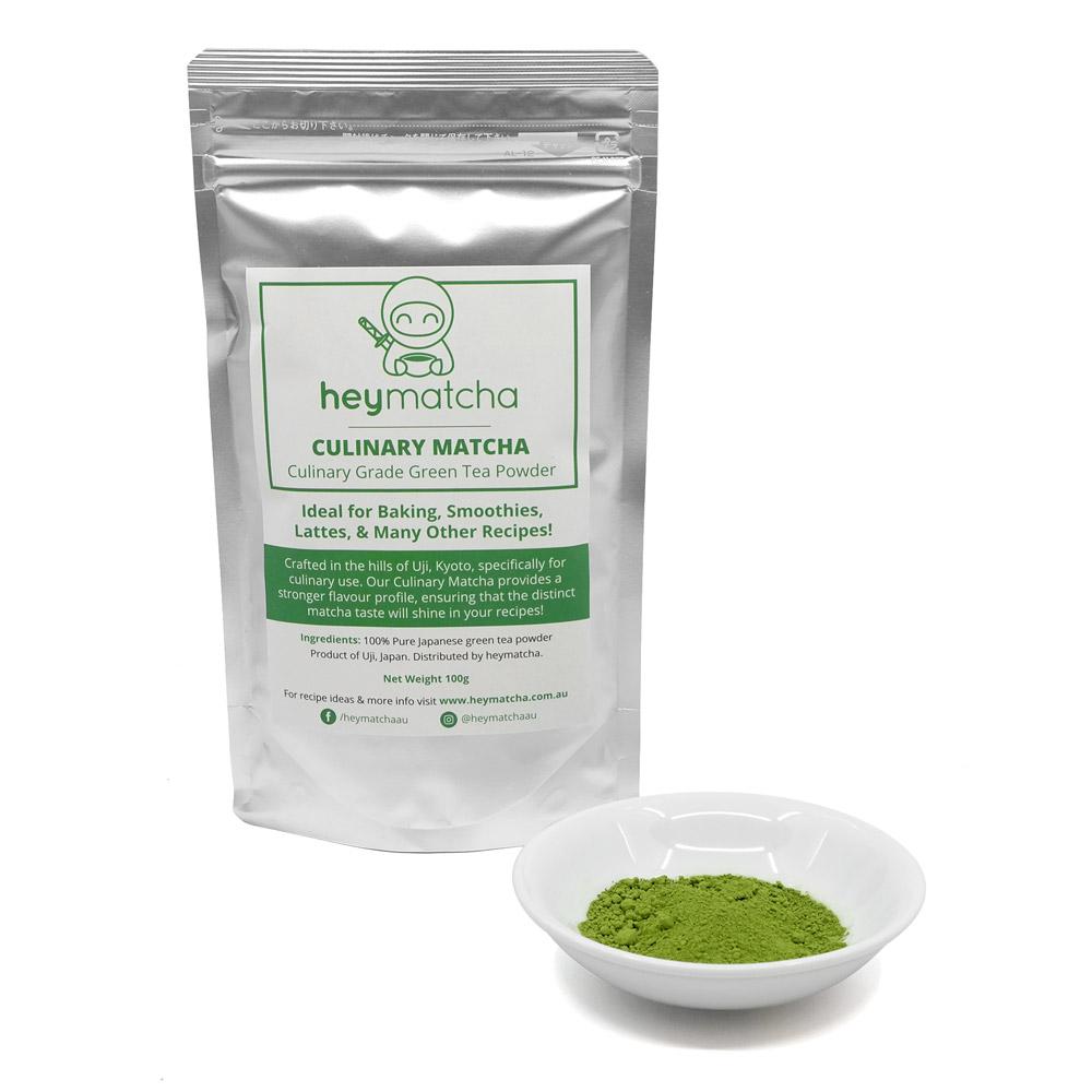 heymatcha culinary matcha 100g with powder